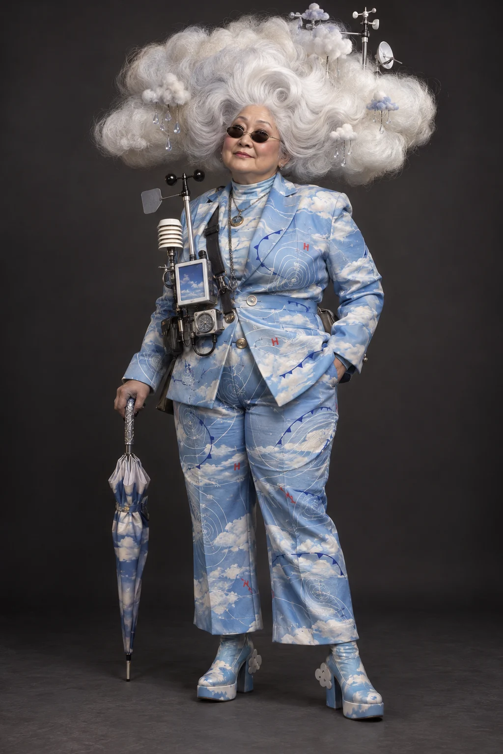 Portrait of Cloudette Forecast, an original fictional character