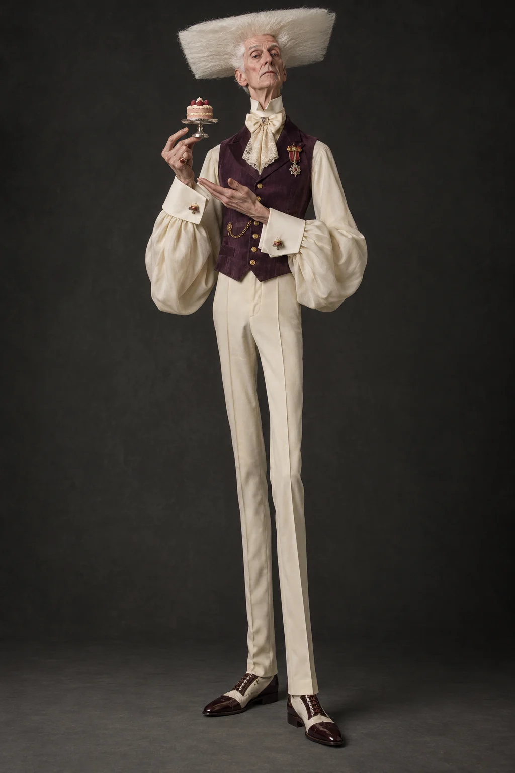 Portrait of Colonel Crumb, an original fictional character