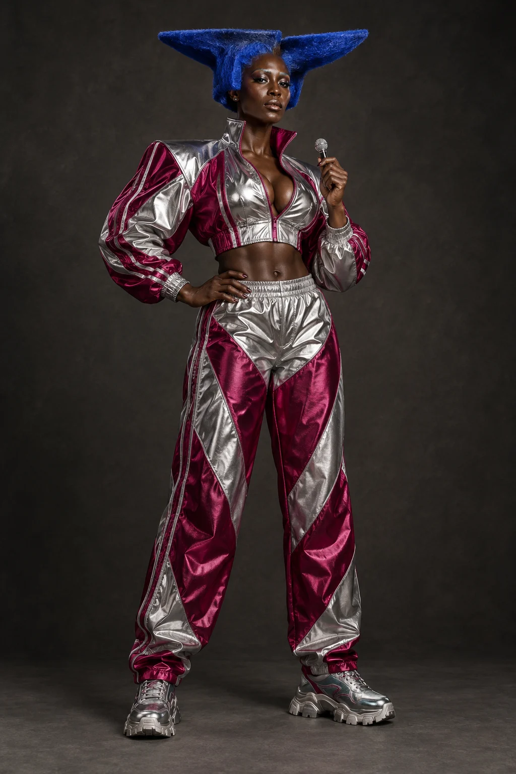 Portrait of Disco Anvil, an original fictional character