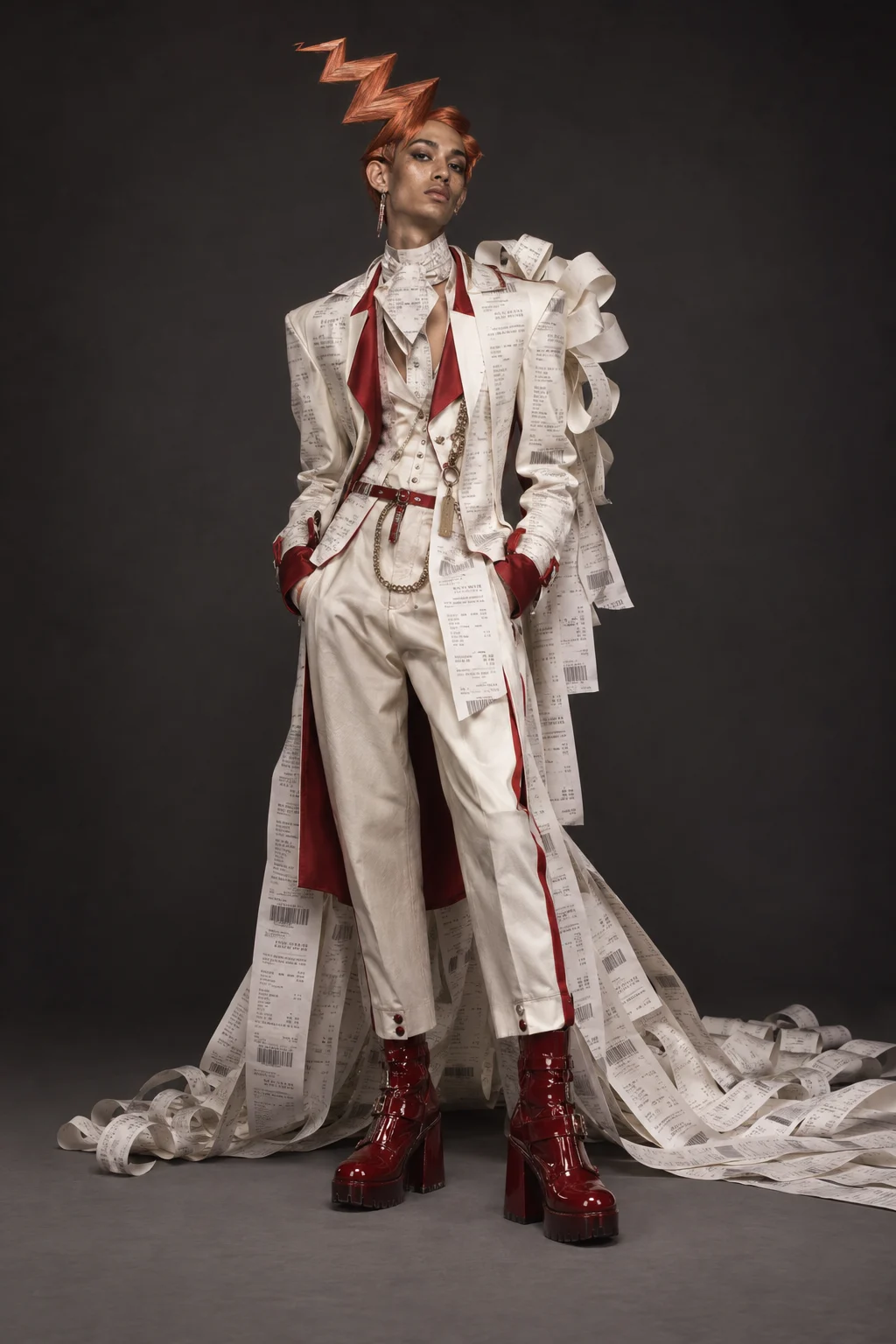 Portrait of Ziggy Receipt, an original fictional character